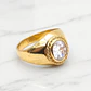 Anillo bolocco circón Oro 18k - Miniatura 2