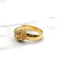 Anillo chevalier nudo grande Oro 18k - Miniatura 4
