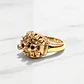 Anillo chevalier rubí Oro 18k - Miniatura 3