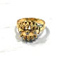 Anillo chevalier circón Oro 18k - Miniatura 3