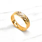 Argolla espiga 6 mm Oro 18k - Miniatura 4