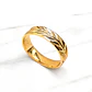 Argolla espiga 6 mm Oro 18k - Miniatura 5