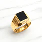 Anillo sello ónix Oro 18k - Miniatura 5