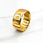 Argolla de matrimonio media caña 8 mm Oro 18k - Miniatura 1