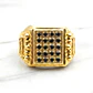 Anillo sello reyes onix Oro 18k - Miniatura 1