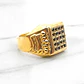 Anillo sello reyes onix Oro 18k - Miniatura 5