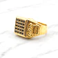 Anillo sello reyes onix Oro 18k - Miniatura 2