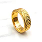 Anillo espiga 8 mm realeza Oro 18k - Miniatura 1