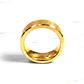 Anillo mil rayas 8 mm Oro 18k  - Miniatura 3