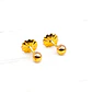 Aros bola 3 mm Oro 18k - Miniatura 5