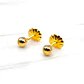 Aros bola 3 mm Oro 18k - Miniatura 1
