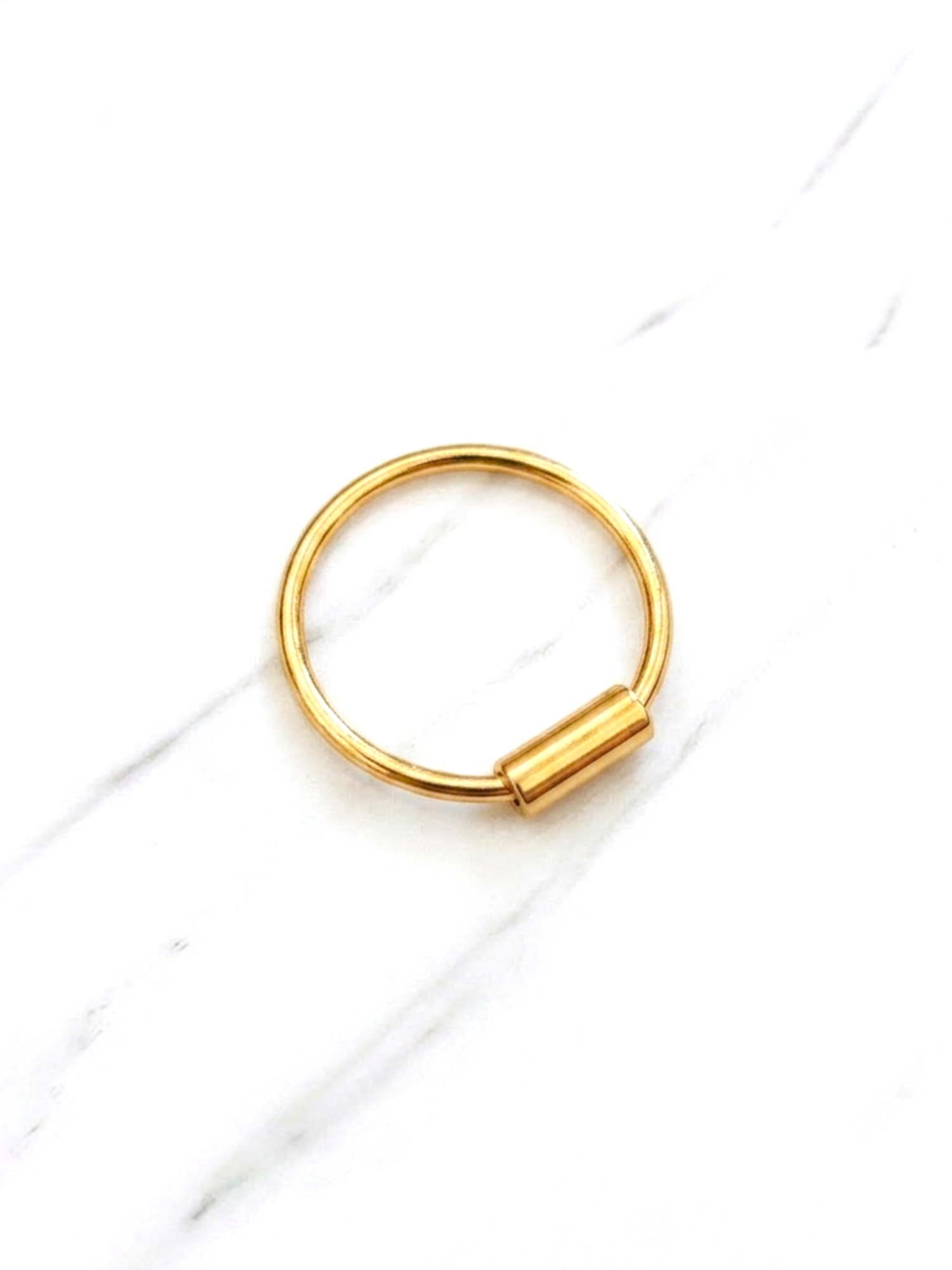 Piercing argolla Oro 18k 1