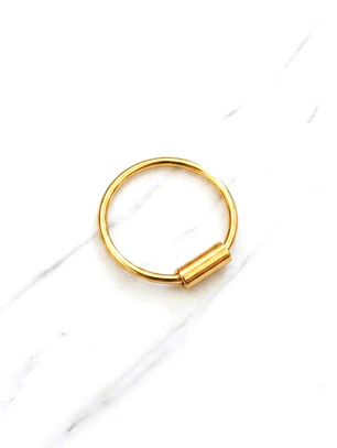 Piercing argolla Oro 18k