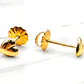 Aros corazón 5 mm Oro 18k  - Miniatura 3