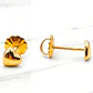 Aros corazón 5 mm Oro 18k  - Miniatura 4