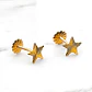 Aros estrellas talladas Oro 18k - Miniatura 5