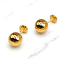 Aros bola 8 mm Oro 18k - Miniatura 2