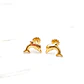 Aros delfin Oro 18k - Miniatura 3