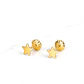 Aros estrellas chicos Oro 18k - Miniatura 3