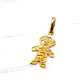 Colgante niño 2.1 cm Oro 18k - Miniatura 2