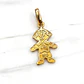Colgante niño 2.1 cm Oro 18k - Miniatura 4