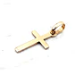 Colgante cruz palito mediana Oro 18k - Miniatura 2