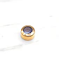 Colgante punto de luz aquamarina mediano Oro 18k - Miniatura 4