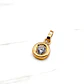 Colgante punto luz 1.1 cm Oro 18k  - Miniatura 2