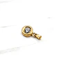 Colgante punto luz 1.1 cm Oro 18k  - Miniatura 5