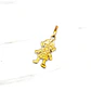 Colgante niña 2 cm Oro 18k  - Miniatura 2