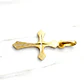 Colgante cruz tallada Oro 18k - Miniatura 2