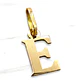 Colgante inicial 2 cm Oro 18k - Miniatura 14