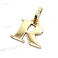 Colgante inicial 2 cm Oro 18k - Miniatura 16