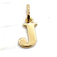 Colgante inicial 2 cm Oro 18k - Miniatura 18