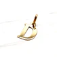 Colgante inicial 2 cm Oro 18k - Miniatura 23