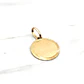 Colgante disco 1.5 cm Oro 18k  - Miniatura 2