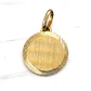 Colgante disco 1.5 cm Oro 18k  - Miniatura 1