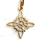 Colgante nudo de bruja silueta Oro 18k  - Miniatura 1