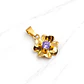 Colgante flor amatista Oro 18k - Miniatura 3