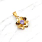 Colgante flor amatista Oro 18k - Miniatura 2