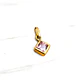 Colgante rombo Rosa de Francia Oro 18k - Miniatura 1