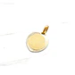 Colgante disco corazón tallado Oro 18k - Miniatura 1