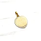 Colgante disco corazón tallado Oro 18k - Miniatura 3