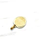 Colgante disco corazón tallado Oro 18k - Miniatura 4