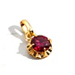 Colgante chatón rubi oro 18k - Miniatura 1