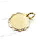 Colgante flor 1.7 cm Oro 18k - Miniatura 1