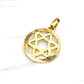 Colgante estrella de David esfera grande Oro 18k - Miniatura 2