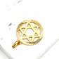 Colgante estrella de David esfera grande Oro 18k - Miniatura 5