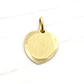 Colgante corazón satinado mediano Oro 18k - Miniatura 1