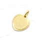 Colgante corazón satinado mediano Oro 18k - Miniatura 2